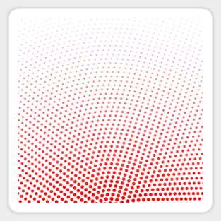 Red Polka Dots Sticker